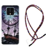 Tecno Camon 16 18P Pova Kılıf Boyun Asklı Rasta Silikon Time 1749