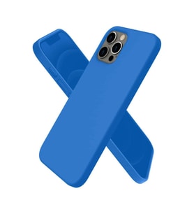 Apple İphone 12 Pro Max Kılıf First Silikon - Mavi