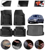 Renault Clio 2 1998-2005 Uyumlu Paspas Araca Özel Bagaj Havuzu MBS Siyah