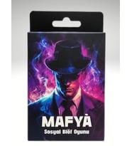 Mafya Sosyal Blöf ve Strateji Kart Oyunu - Eğlenceli Grup ve Parti Oyunu (Hediye Karakter Kartlı)