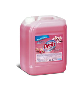 Deniz Flora Fresh Yüzey Temizleyici Yer Zemin Temizleyici Temizlik Sıvısı - 5 Kg. - Bidon