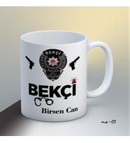 Kişiye Özel Bekçi Temalı Kupa Bardak