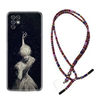 INFINIX Note 11 Pro Note 10 Hot 9 Play Kılıf Boyun Asklı Rasta Silikon Star Woman 1332