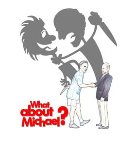 Michael'a Ne Dersin? Tablo Ahşap Poster Dekoratif