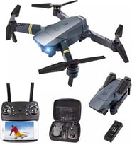 Ultratekno E58 4k Hd Kameralı Fly More Combo Drone Otomatik Kalkış Iniş Sabit Durma Özellikli (Siyah)