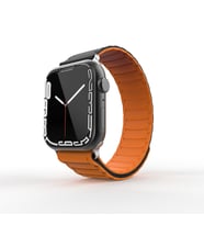 Lexroo Watch 10 42mm KRD-122 Silikon Kordon Strap Kayış - Siyah-Turuncu