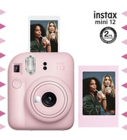 Instax mini 12 Pembe Fotoğraf Makinesi ve Fotoğraf Çerçeve Seti