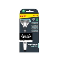 Wilkinson Sword Quattro Sensitive Erkek Tıraş Bıçağı 1 Sap + 5 Yedek Kartuş