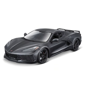 Maisto 1/18 2020 Chevrolet Corvette Stingray Model Araba Gri