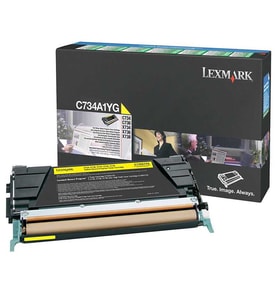 Lexmark C734-C734A1YG Sarı Toner