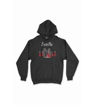 Flemenko Sevilya Siyah Sweatshirt Hoodie