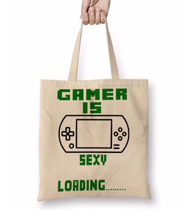 Gamer is Sexy Bez Çanta Uzun Saplı