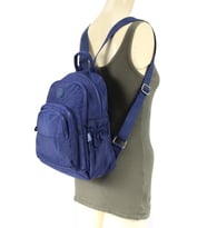 M 251 Mega Bag Klinkır Kadın Sırt Çantası (Lacivert)
