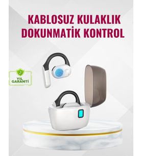 TWS Bluetooth Kulaklık – Otomatik Şarj Taşınabilir Şarj Kutusu
