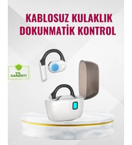 TWS Bluetooth Kulaklık – Otomatik Şarj Taşınabilir Şarj Kutusu
