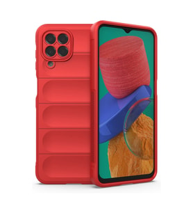 Samsung Galaxy M33 Kılıf Optimum Silikon - Kırmızı