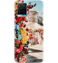 Vivo Y11S Y21S Y20 Y20S Y70 Kılıf Desemli Silikon Gerçek Çiçekler 1743