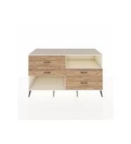 Kronos Konsol Tek Raflı 4 Çekmeceli  176x59x99 Aytaşı-Aytaşı/Çam
