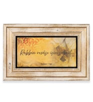 Taş Duvar Tablo 20*30 cm Müdessir Suresi 7. Ayeti Kerime