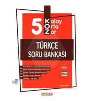 Gama 5.Sınıf Koz Türkçe Soru Bankası (Beyaz)