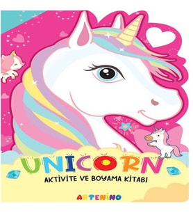 Unicorn - Aktivite ve Boyama Kitabı Serisi