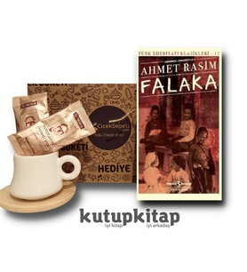 Kutupkitap Bambu Fincan Türk Kahvesi Kişiye Özel Not Falaka Ahmet Rasim Kitap Hediye Seti
