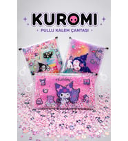 x Dekomus Lisanslı Kuromi Pullu Zarf Kalem Kutusu