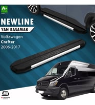 S-Dizayn VW Crafter Van NewLine Krom Yan Basamak 263 Cm 2006-2017 A+ Kalite