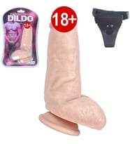 Belden Bağlamali Vibratör Red Eagle 16 Cm Kemerli Strap On Realistik Penis Dildo
