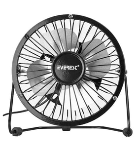 Everest EFN-482 Masaüstü Metal Siyah Usb Fan