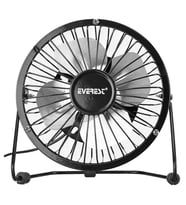 Everest EFN-482 Masaüstü Metal Siyah Usb Fan