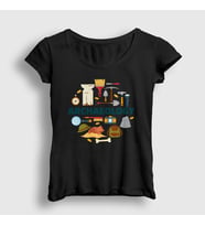 Presmono Kadın Beyaz Archeology Hediye Arkeolog Arkeoloji T-Shirt 541481tt (Siyah)
