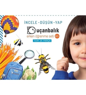 Erken Öğrenme Seti 60+ 25 Parça - Kolektif - Uçanbalık Yayınları