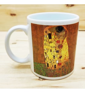 Gustav Klimt - Standart Beyaz Kupa 1