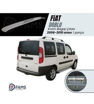 Fiat Doblo Krom Bagaj Çıtası 2006-2010 Arası Paslanmaz Çelik