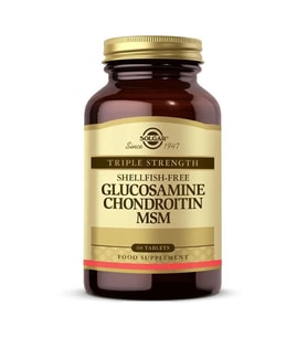 Solgar Glucosamin Chondroitin MSM 60 Tablet