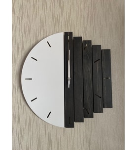 Dekoratif Ahşap Duvar Saati 40 cm