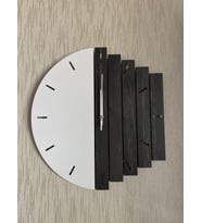 Dekoratif Ahşap Duvar Saati 40 cm