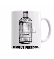 Absol ut freedom   Kupa Bardak Porselen