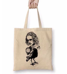 The Crow Face Bez Çanta Uzun Saplı
