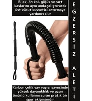 Dayanıklı Çelik Yay Üst Vücut Göğüs Sırt Ön Kol Bilek Esneklik Kuvvet Kas Geliştirici Egzersiz Aleti