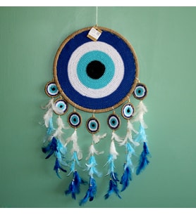 Rüya Kapanı Dream Catcher Model 19 (Çok Renkli)