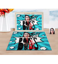 BK Gift Kişiye Özel Kadın Big Boss Karikatürlü 1000 Parça Profesyonel Puzzle-3