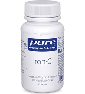 Pure Encapsulations Iron-c 30 Kapsül