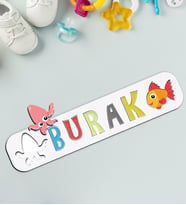 BK Toys Çocuklara Özel İsimli Ahşap Eğitici Yapboz Puzzle-6