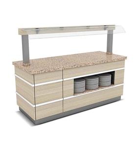 Empero GLT.NTR-N.07 Galata Nötr Servis Ünitesi Nefeslikli 220x90x90/155 cm