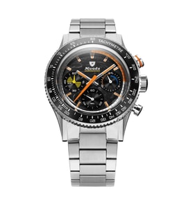 Nivada Grenchen Chronoking Meca Quartz Racing Carbon Le 87049Q20 Kol Saati