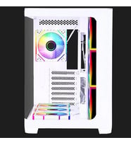 GAMEBOOSTER GB-G2852W Gaming Mid-Tower PC Kasası Beyaz 7-Fanlı