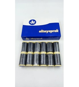 12 PARÇA SİYAH 100 MT DİKİŞ İPLİK (5680)