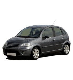 Citroen C3 Krom Cam Çıtası 4 Prç 2002-2009